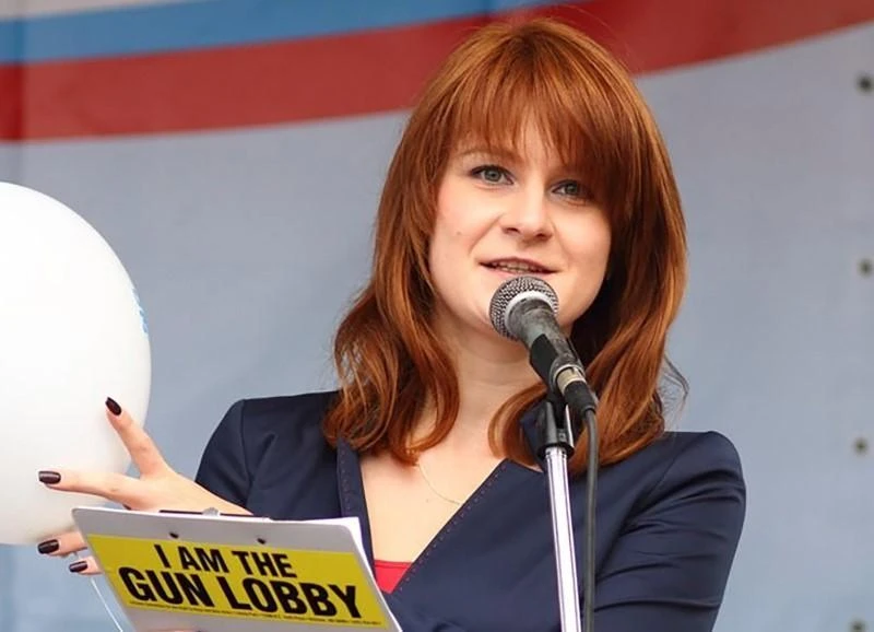 Maria Butina, who sought to infiltrate conservative US political groups around the time that Donald Trump rose to power, left a low-security facility in Tallahassee, Florida. (Reuters)
