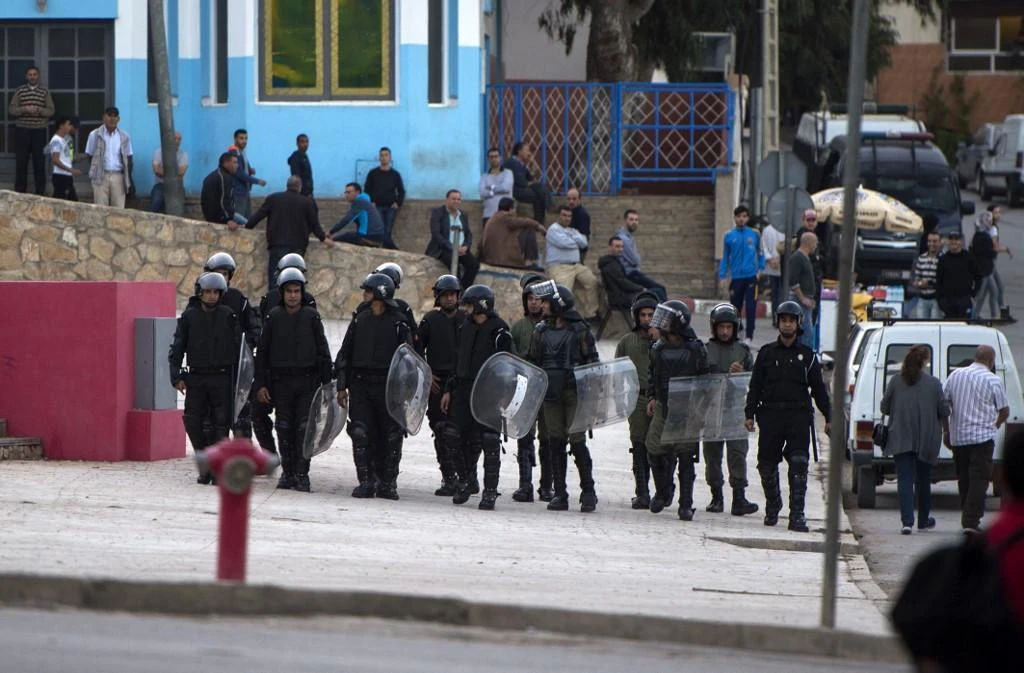 He was jailed after the Rif demonstrations, which were the largest in Morocco since the Arab Spring protests in 2011 that led to constitutional reform. (File/AFP)