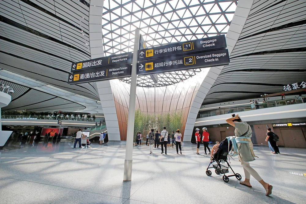 Beijing’s $63 billion airport begins operations