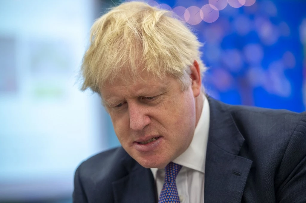British Prime Minister Boris Johnson pushes for an election after he was forced by his opponents to request an extension he had pledged he would never ask for. (File/AFP)