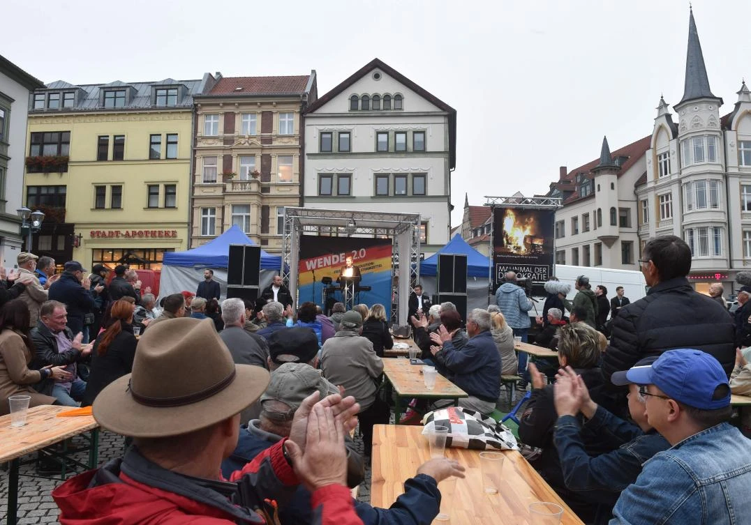 Germany’s far-right AfD party faces a key test of support in a state election in former communist east Germany on Sunday, October 27, 2019, following national outrage over a deadly shooting at a synagogue. (File/AFP)