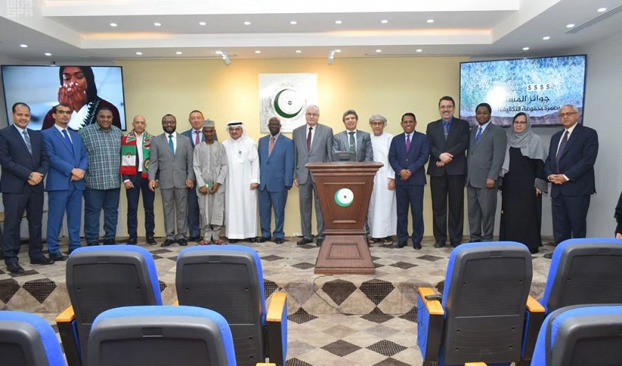 OIC honored the winners of the Samahet Din for Short Movies Award. (SPA)