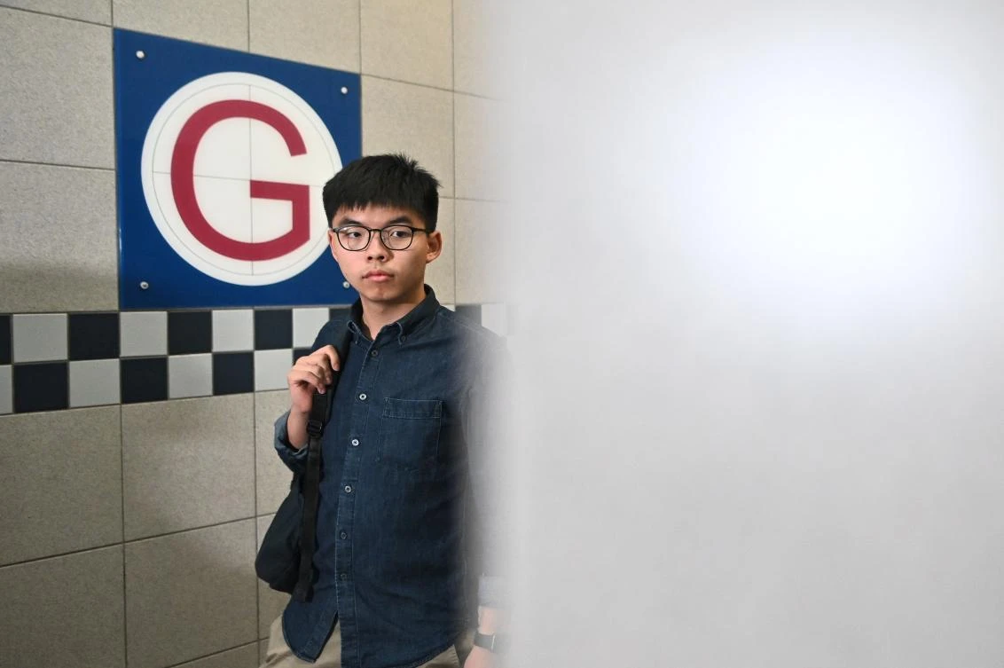 Hong Kong democracy activist Joshua Wong barred from election