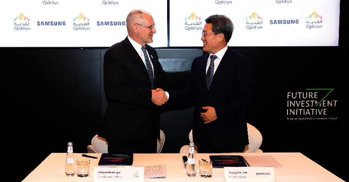 Samsung joins Saudi Qiddiya project
