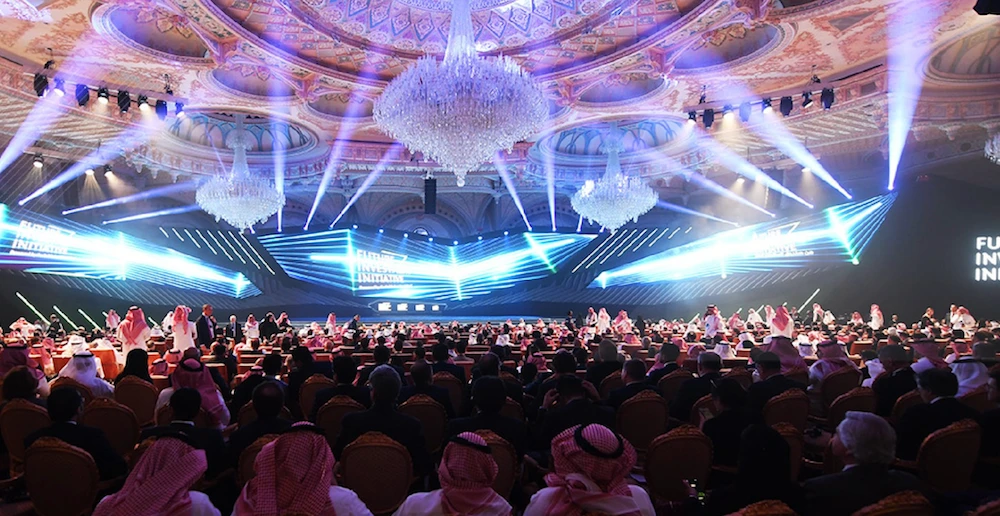 The Public Investment Fund (PIF), the growing Saudi Arabian sovereign wealth fund, has clinched a $10 billion (SR37.5 billion) bridging loan via a syndicate of 10 international banks. All announced at the Future Investment Initiative. (Photo: FII)