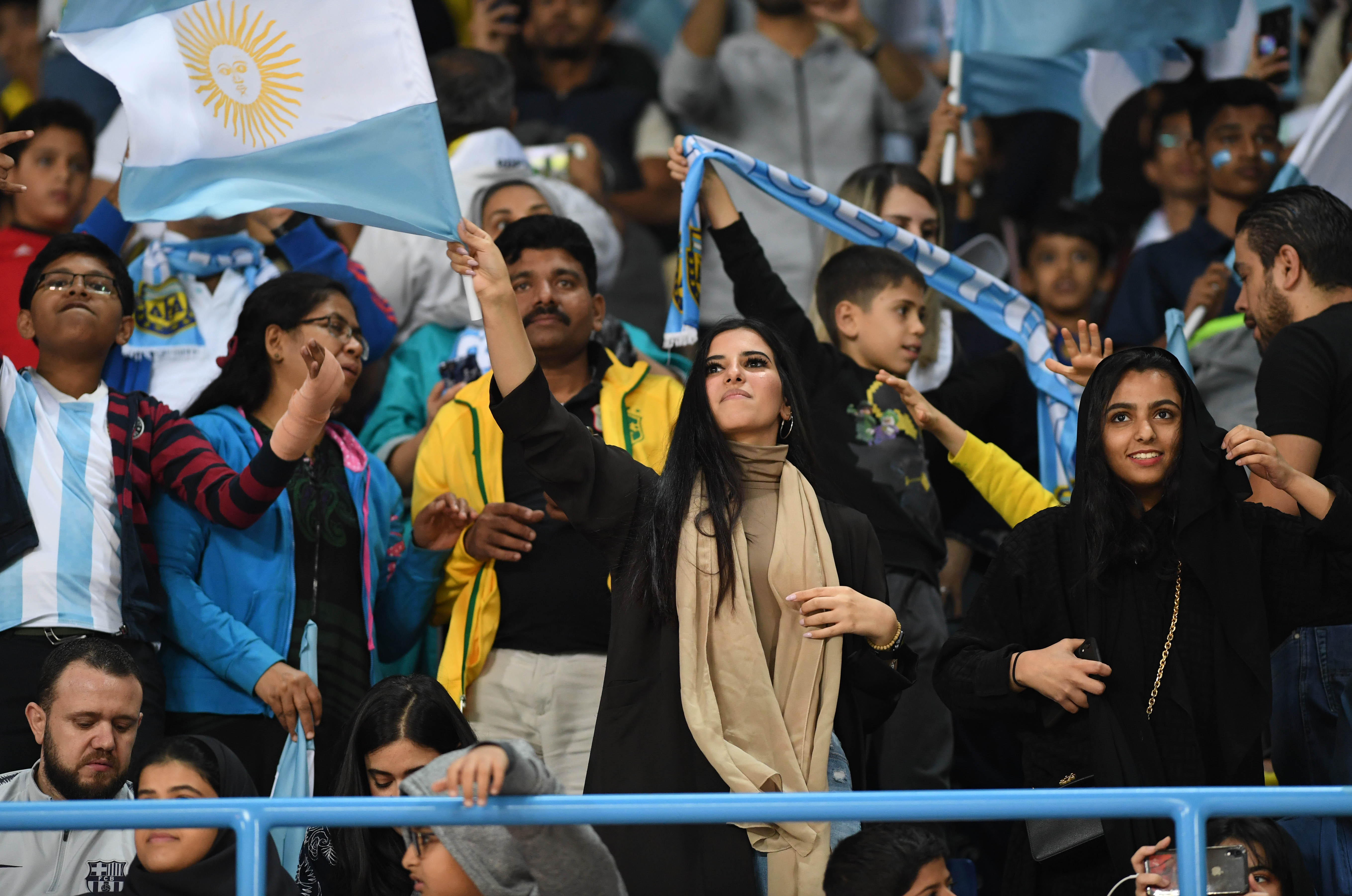 RIYADH: Lionel Messi struck on his return to international duty Friday following a three-month ban as Argentina defeated fierce rivals Brazil 1-0 in a friendly in Riyadh. (Photos: Arab News/Basheer Alzain Saleh)