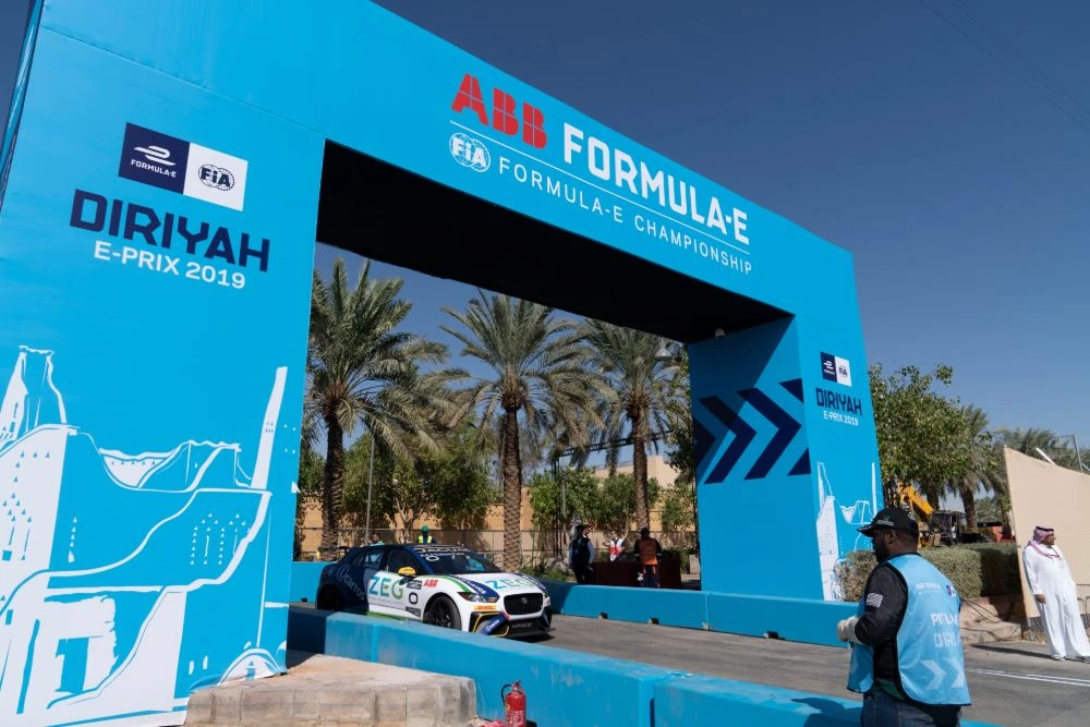 Images of preparations ahead of the Formula E Diriyah E-Prix in Riyadh, Saudi Arabia and action from day one of racing. (Photos: Ziyad Alarfaj)