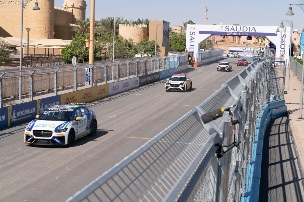 Images of preparations ahead of the Formula E Diriyah E-Prix in Riyadh, Saudi Arabia and action from day one of racing. (Photos: Ziyad Alarfaj)