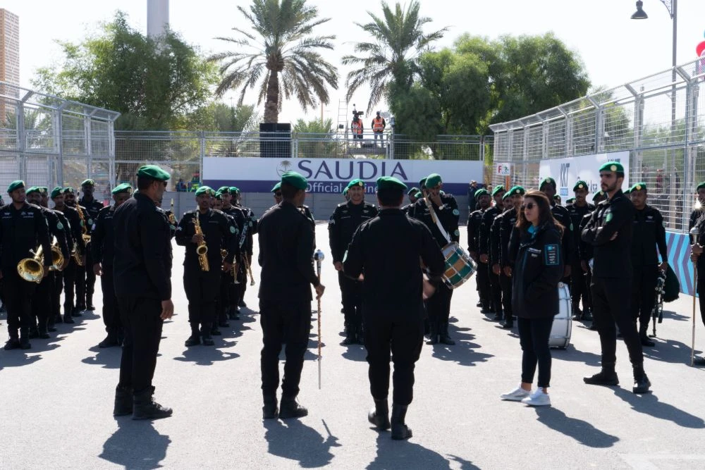 Images of preparations ahead of the Formula E Diriyah E-Prix in Riyadh, Saudi Arabia and action from day one of racing. (Photos: Ziyad Alarfaj)