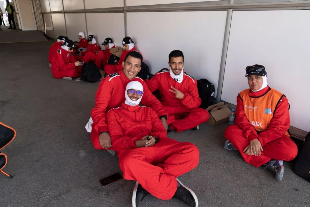 Images of preparations ahead of the Formula E Diriyah E-Prix in Riyadh, Saudi Arabia and action from day one of racing. (Photos: Ziyad Alarfaj)