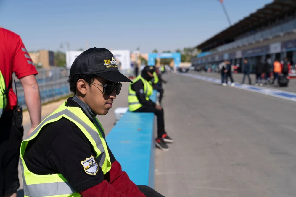 Images of preparations ahead of the Formula E Diriyah E-Prix in Riyadh, Saudi Arabia and action from day one of racing. (Photos: Ziyad Alarfaj)