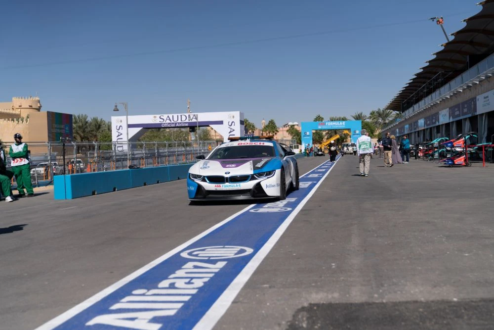 Images of preparations ahead of the Formula E Diriyah E-Prix in Riyadh, Saudi Arabia and action from day one of racing. (Photos: Ziyad Alarfaj)