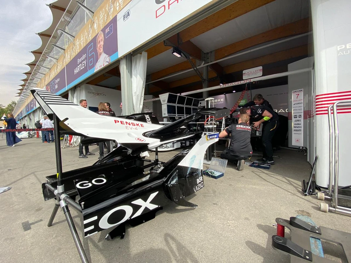 Images of preparations ahead of the Formula E Diriyah E-Prix in Riyadh, Saudi Arabia and action from day one of racing. (Photos: Ziyad Alarfaj)