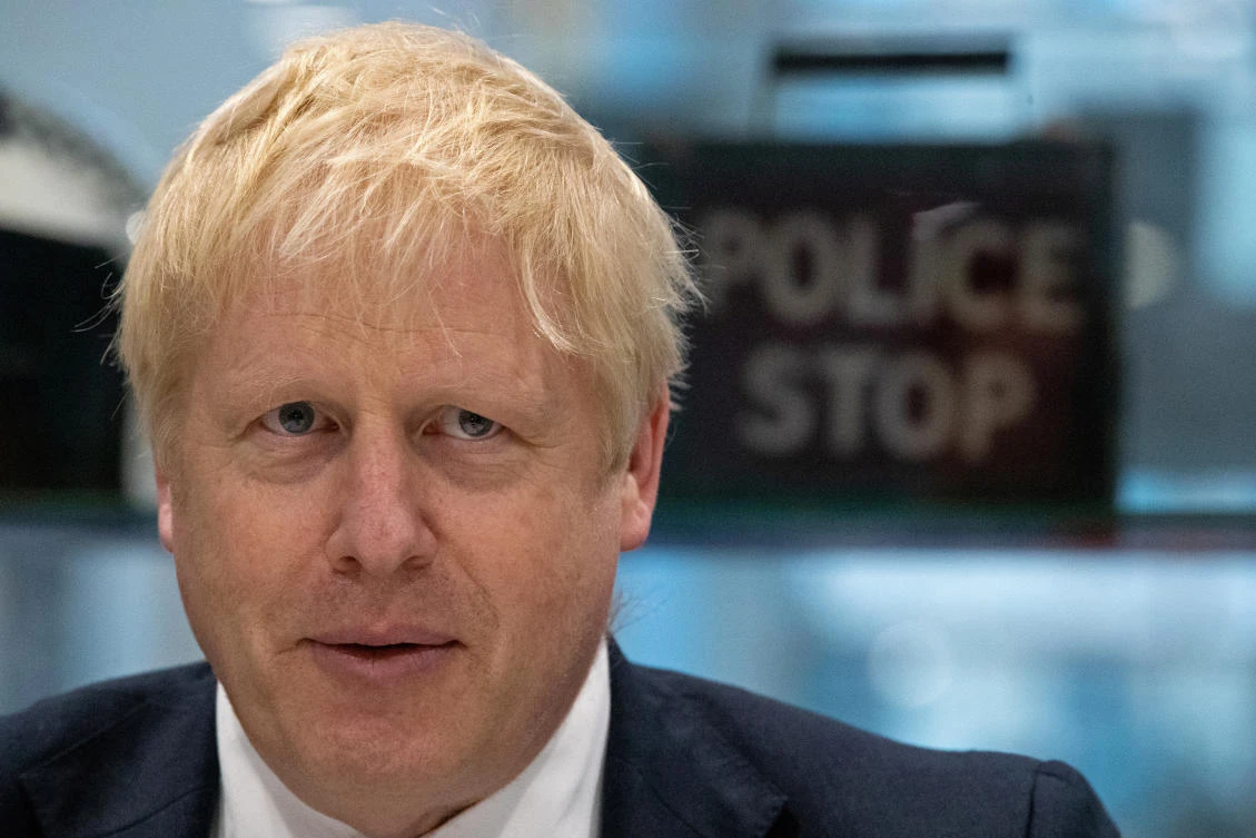 British PM Boris Johnson said Sunday he would apologize to Conservatives for failing to take the UK out of the European Union by Oct. 31. (File/ Reuters)