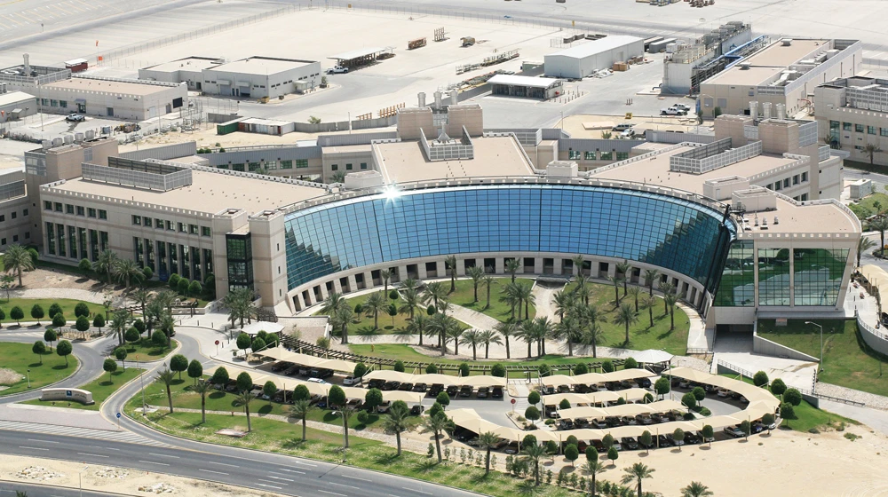 The Saudi Aramco oil facility in Dammam, 450 kilometers east of Riyadh. (AFP)
