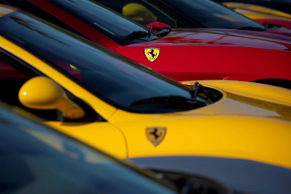 Ferrari starts fashion collaboration with Armani