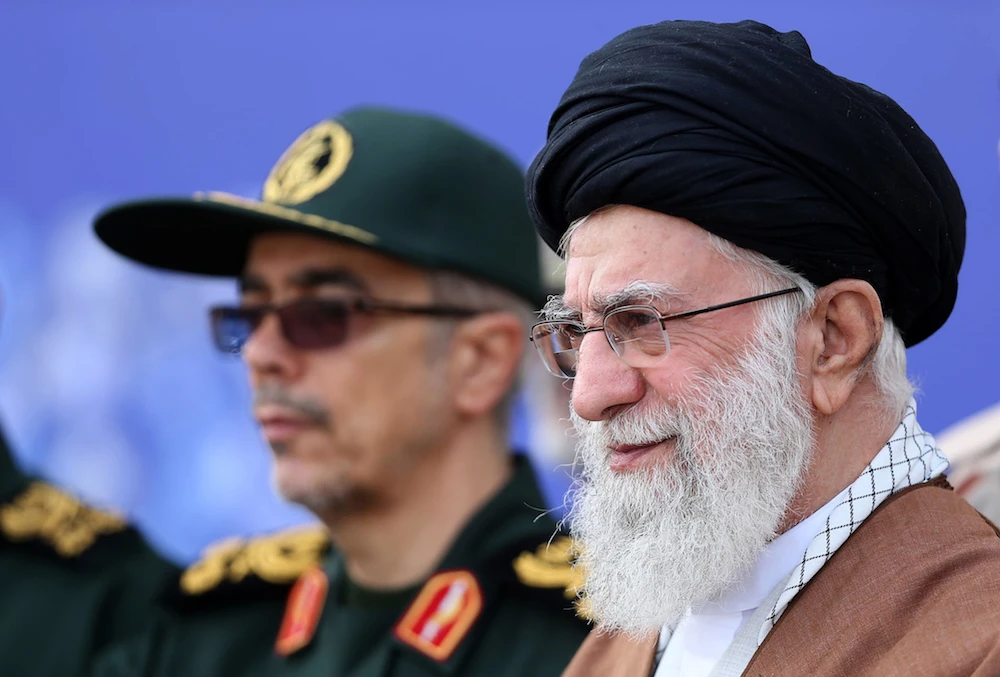 Sanctions targeted officials surrounding Iran’s Supreme Leader, Ayatollah Khamenei. (AFP/File photo)