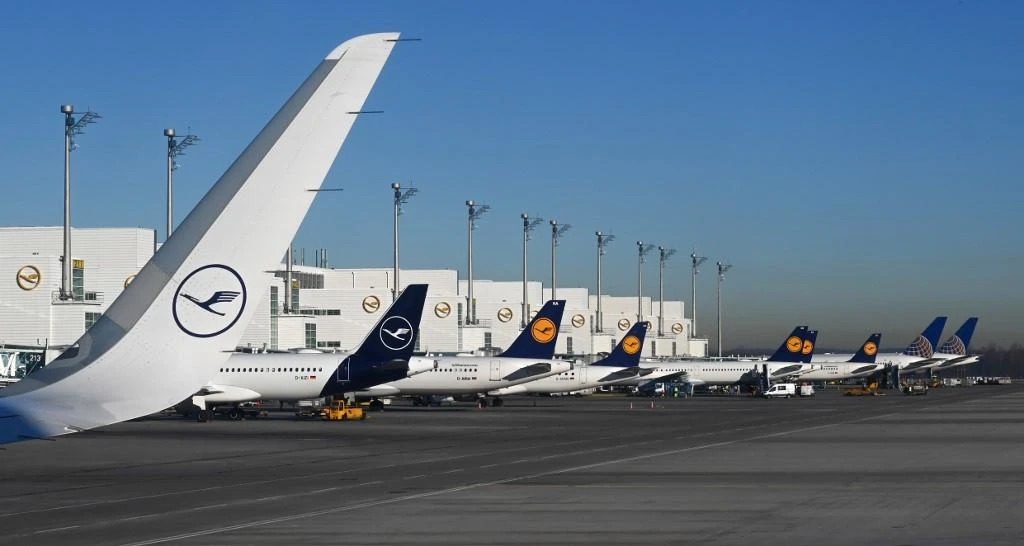 Cabin crew union UFO has called for a walkout at Lufthansa’s German operations on Thursday and Friday. (AFP)
