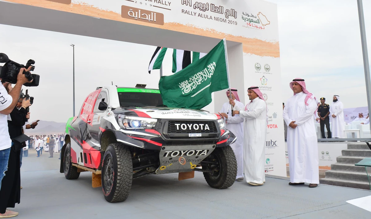 Saudi Arabia’s AlUla-Neom Cross-Country Rally races to life