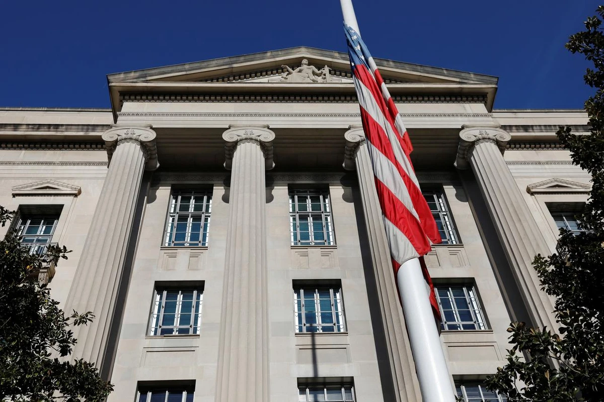 US Justice Department building is seen in Washington, US, December 7, 2018. (Reuters)
