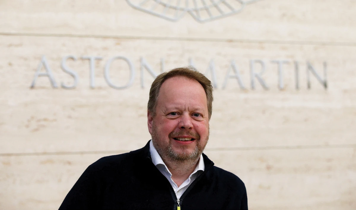 Aston Martin CEO Andy Palmer is upbeat on the DBX model. (Reuters)