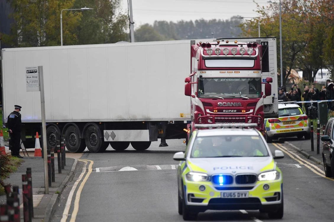 UK police name 39 Vietnamese in truck deaths