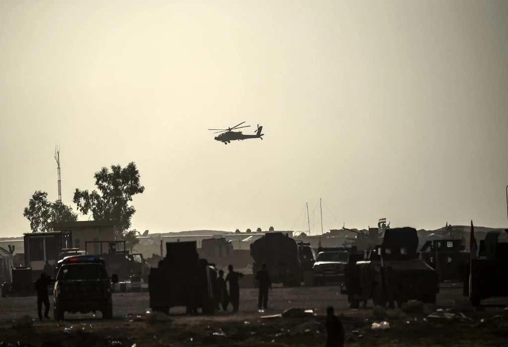 Rockets hit Iraq base with US troops; no word on casualties