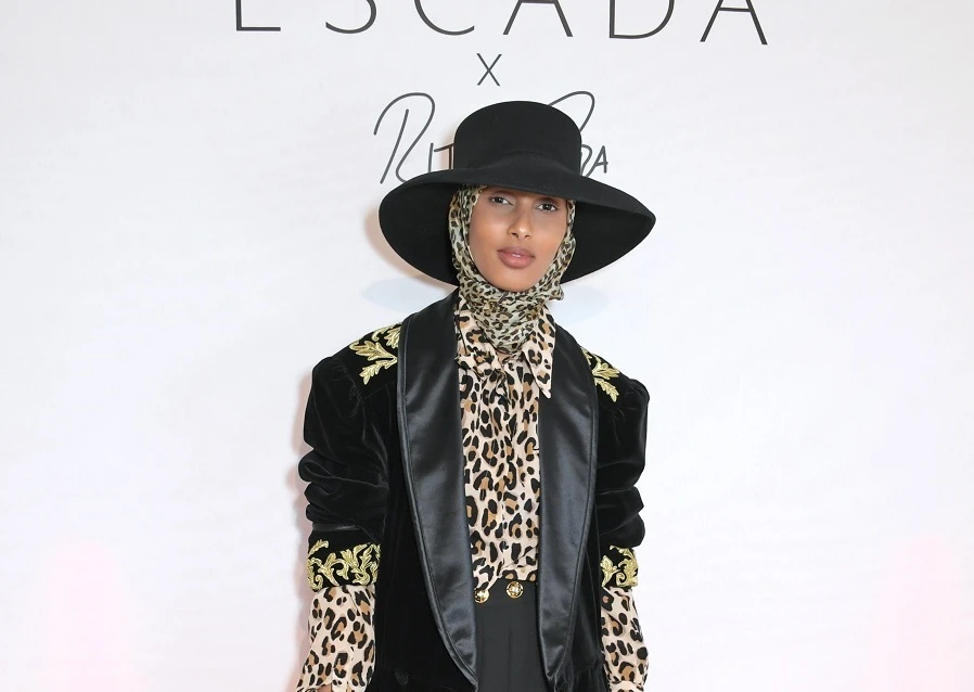 Model Rawdah Mohamed looks majestic in Lebanese look