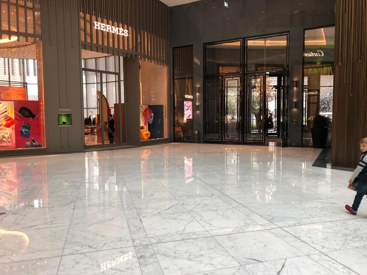 Dubai Mall was affected by the heavy rainfall, causing leakages in limited areas, but mall staff were ensuring the visitor experience remains unaffected, an Emaar spokesperson said. (Dubai Media Office Twitter)