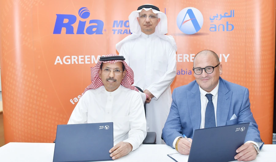 The agreement allows ANB customers in Saudi Arabia to send money to beneficiaries in India through ANB’s 96 dedicated TeleMoney centers located in the Kingdom. (Supplied)