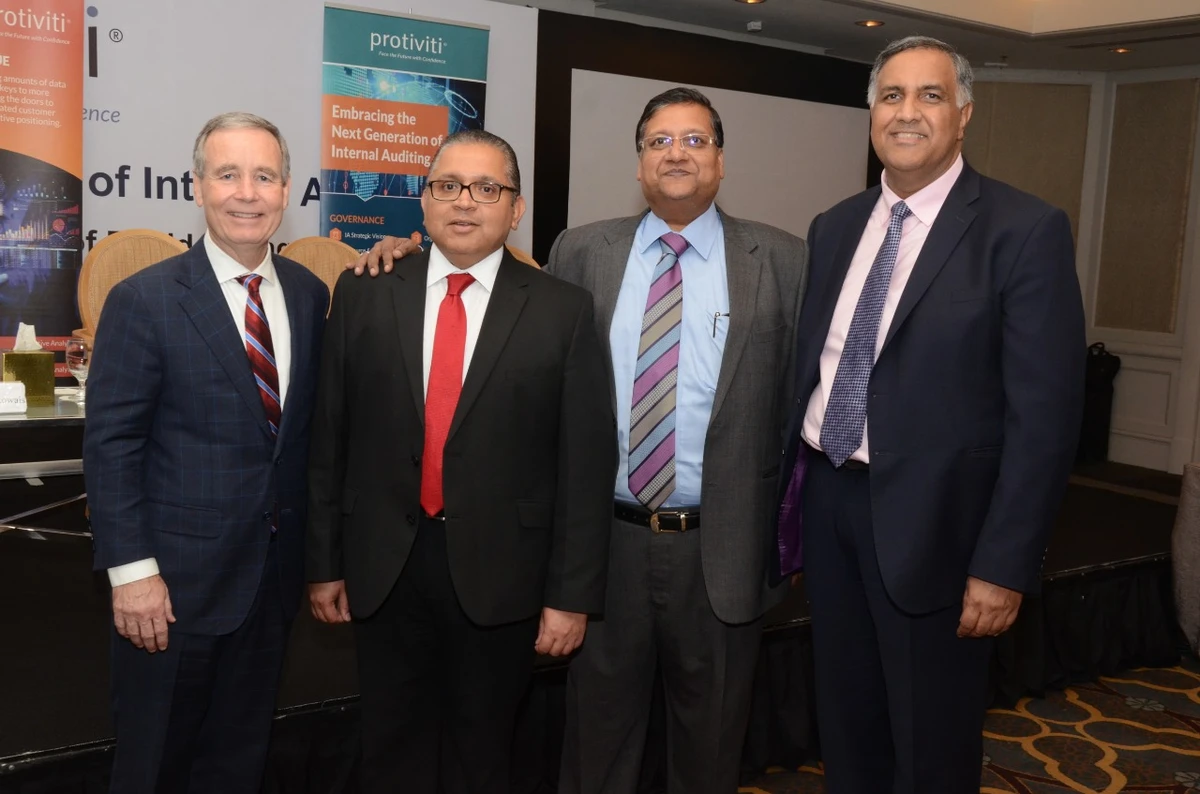 Audit firm Protiviti MENA recently organized an event at Four Seasons Hotel in Riyadh to discuss the need and importance of embracing the next generation of internal audit. (Supplied)