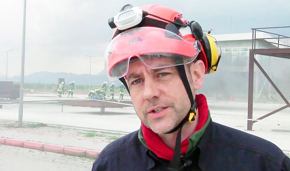 James Le Mesurier, founder and director of Mayday Rescue. (File/AP)
