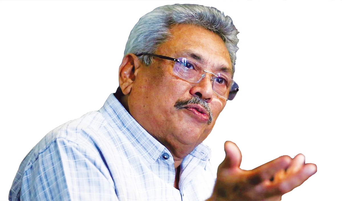 Sri Lanka People’s Party presidential election candidate Gotabhaya Rajapaksa. (Reuters)