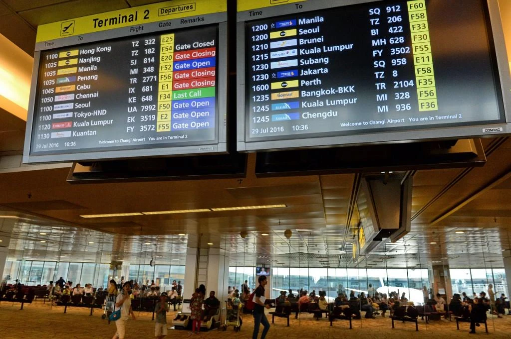Suitcases originally bound for various parts of the world, including Perth, Manila, Frankfurt, London and San Francisco, were affected because of the baggage switching. (AFP)