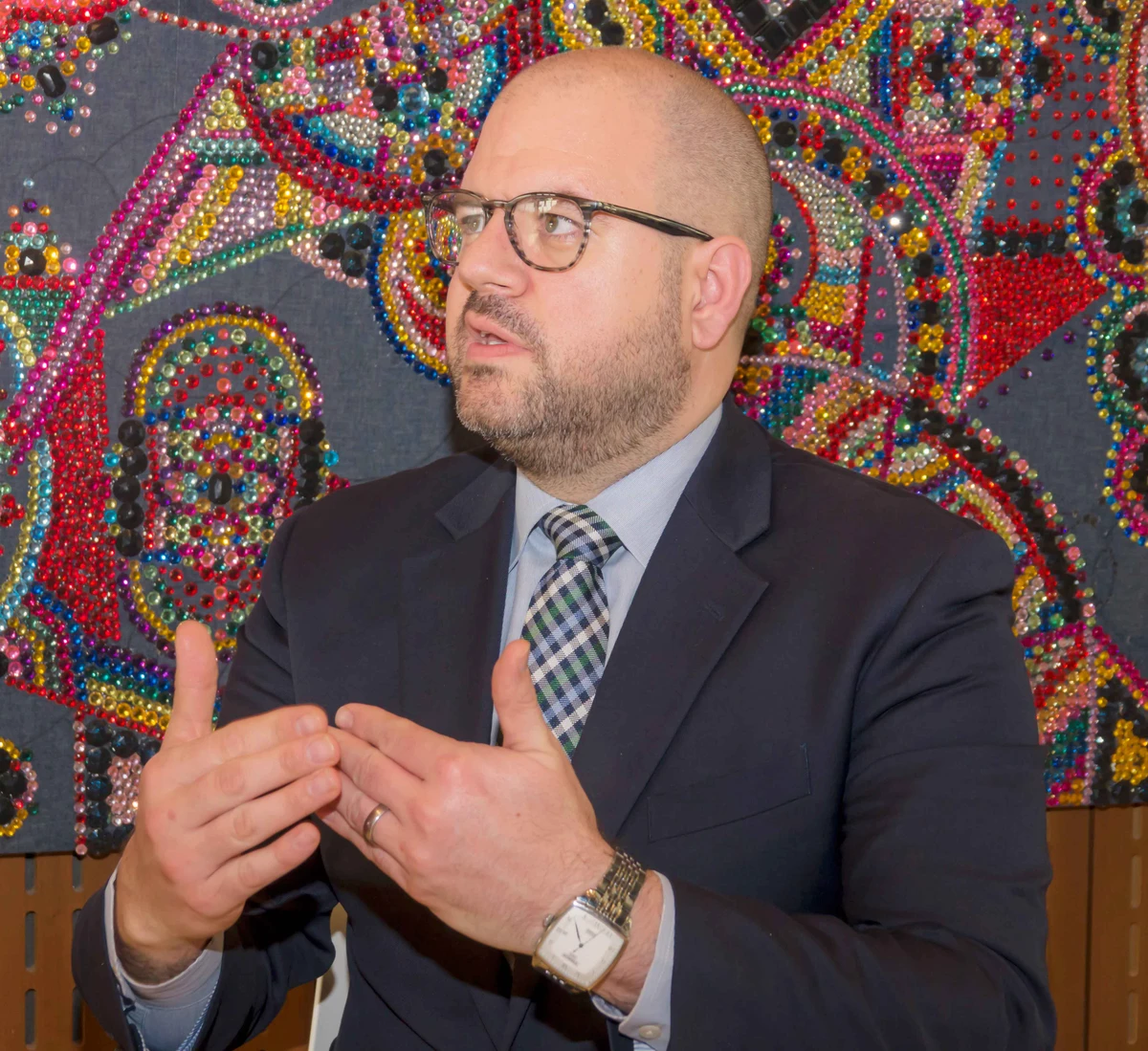 Ryan Gliha, US Consul General. (AN photo by Huda Bashatah)
