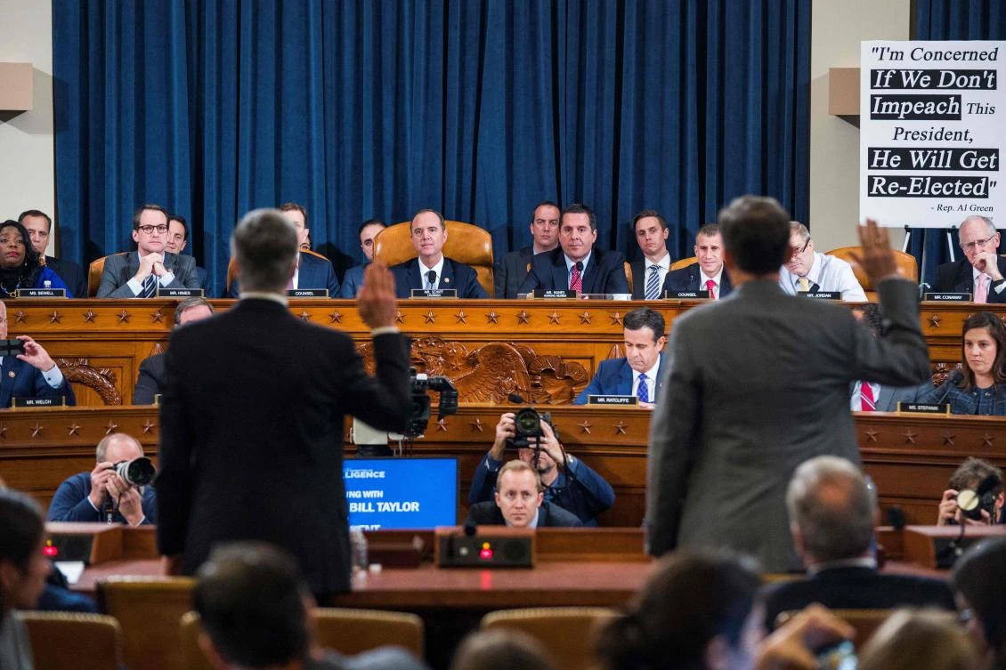 Democrats, Republicans assail each other as Donald Trump impeachment opens in Washington