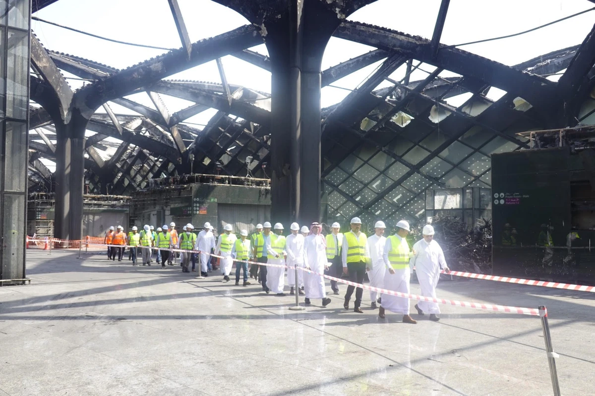 Saudi rail chief visits Haramain stations