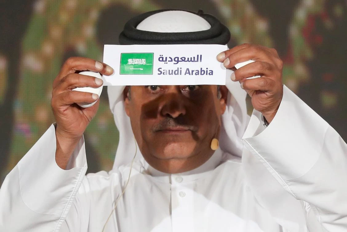 Saudi Arabia drawn in the same group as Bahrain, Kuwait and Oman in the Arabian Gulf Cup re-draw on Thursday. (AFP)