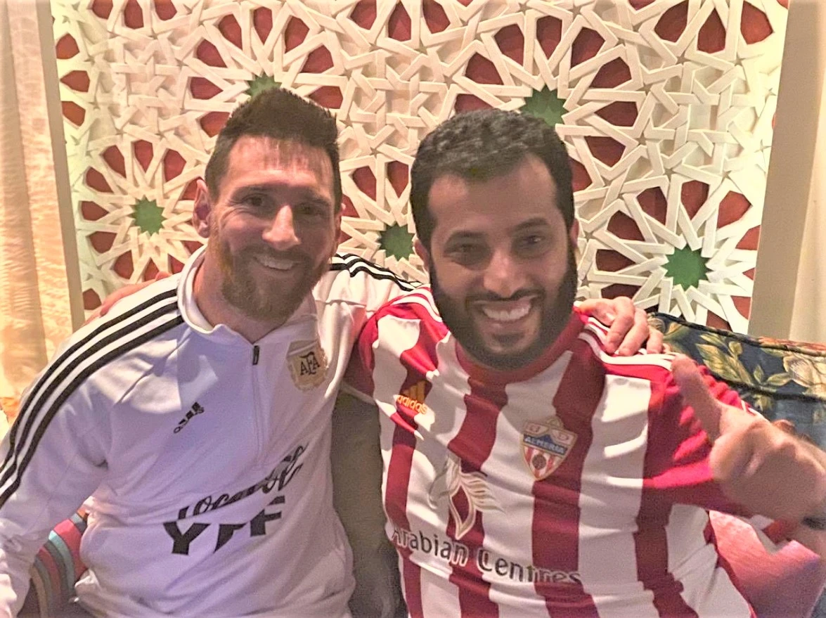 This is Lionel Messi’s second visit to Riyadh in five years. (Photo courtesy/Twitter: @Turki_alalshikh)