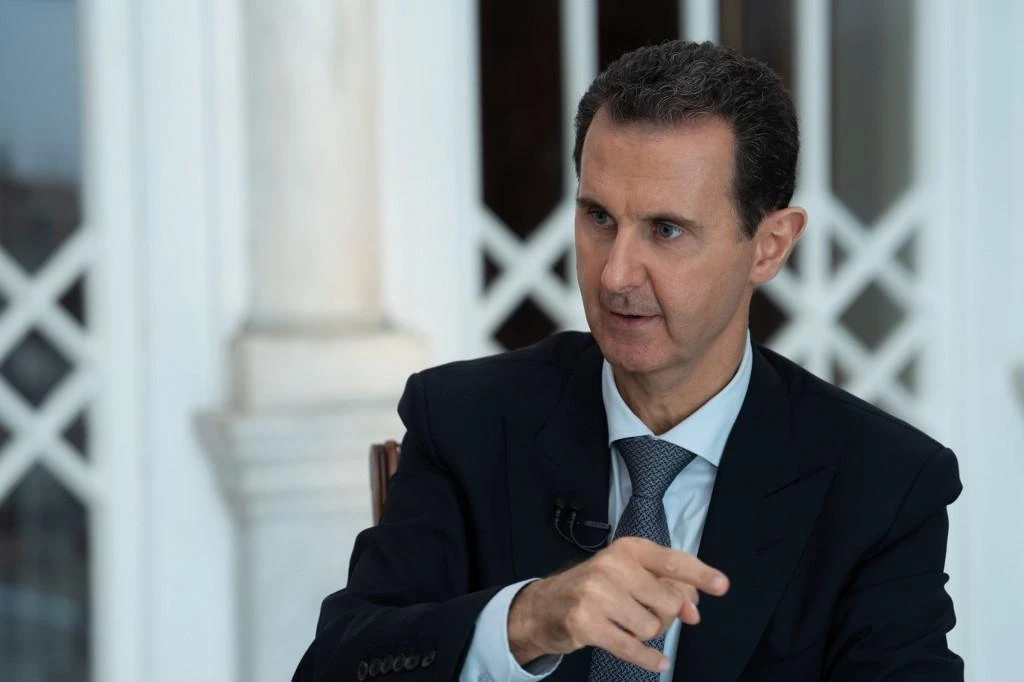 Assad said the Russian-Turkish agreement regarding the withdrawal of the Kurdish-led Syrian Democratic Forces must be implemented. (File/AFP)