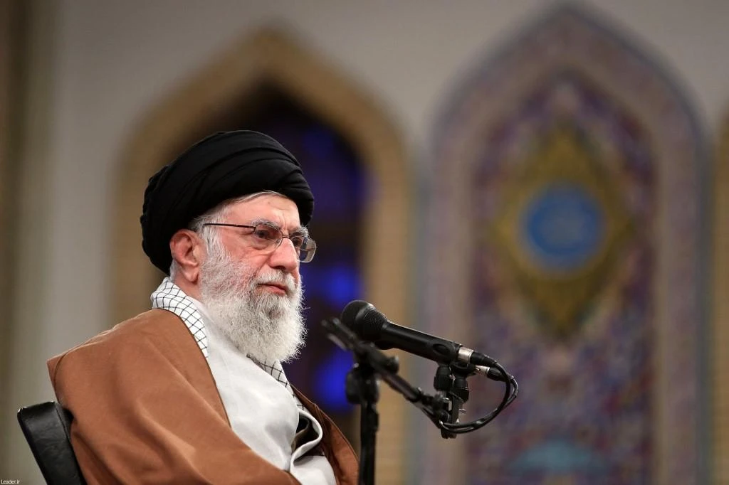 Ayatollah Ali Khamenei said “the ‘abolition of the Israeli regime’ ... does not mean the abolition of Jewish people; we have no problem with them.” (File/AFP)