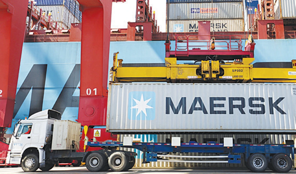 A shift in focus from market share to lowering costs has helped Maersk improve its profit margins. (Reuters)
