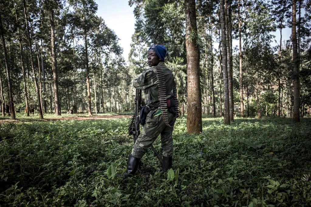 The DR Congo army said on October 30 it had launched ‘large-scale operations,’ including shelling and troop deployments, aimed at ridding the area of armed groups. (AFP file)
