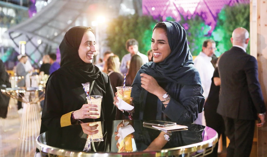 Guests at Taste of the World, Riyadh, a six-day extravaganza featuring some of the world’s best restaurants in the capital’s Digital City, sipped mocktails while listening to live acoustic music on the Music Stage.