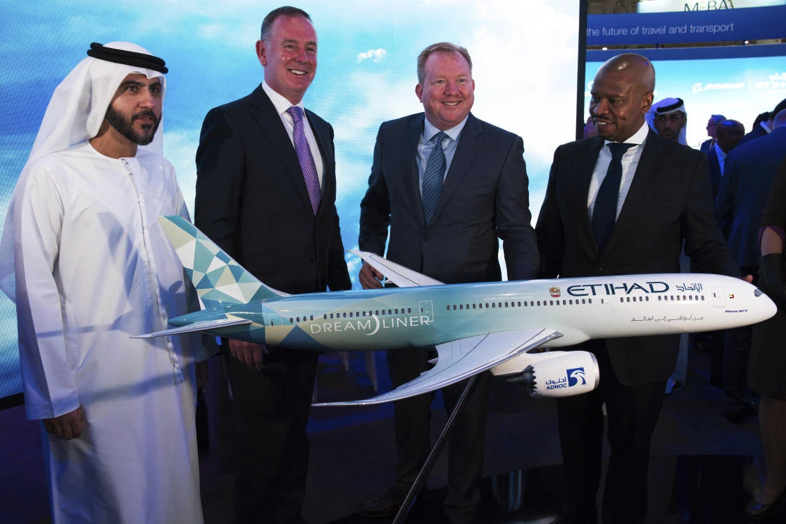 Abu Dhabi carrier Etihad launches more fuel-efficient Boeing 787 Dreamliner