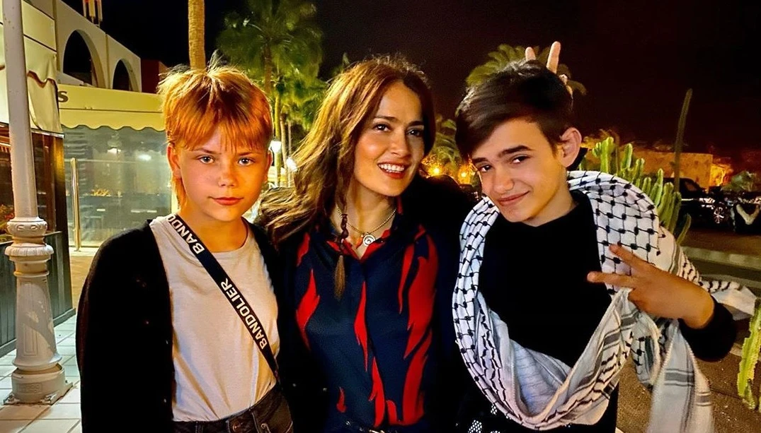 Salma Hayek hints that Syrian refugee star Zain Al-Rafeea could be in Marvel film