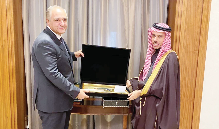 Egyptian envoy meets Saudi foreign minister