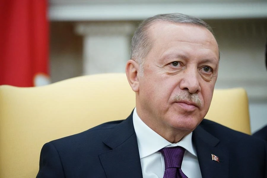 Erdogan said that no plan in the region can be realized without Turkey’s consent and support. (File/AFP)