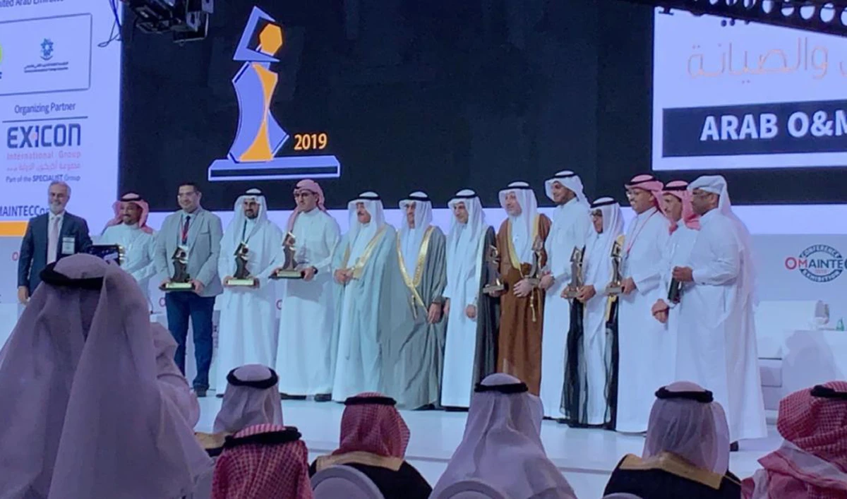 The award was received by the General Supervisor of the Transport Sector at the Ministry of Hajj and Umrah Dr. Bassam Ghulman. (Photo/Supplied)