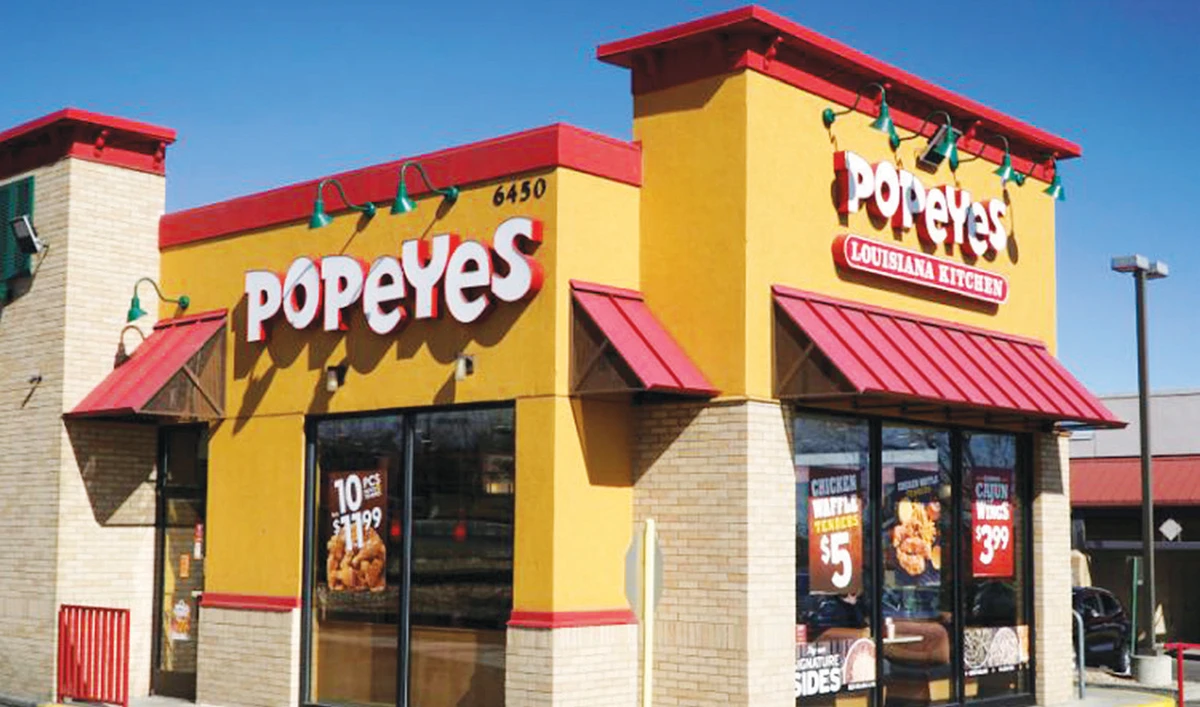 Popeyes’ fried chicken sandwich went viral on US social media. (Reuters)